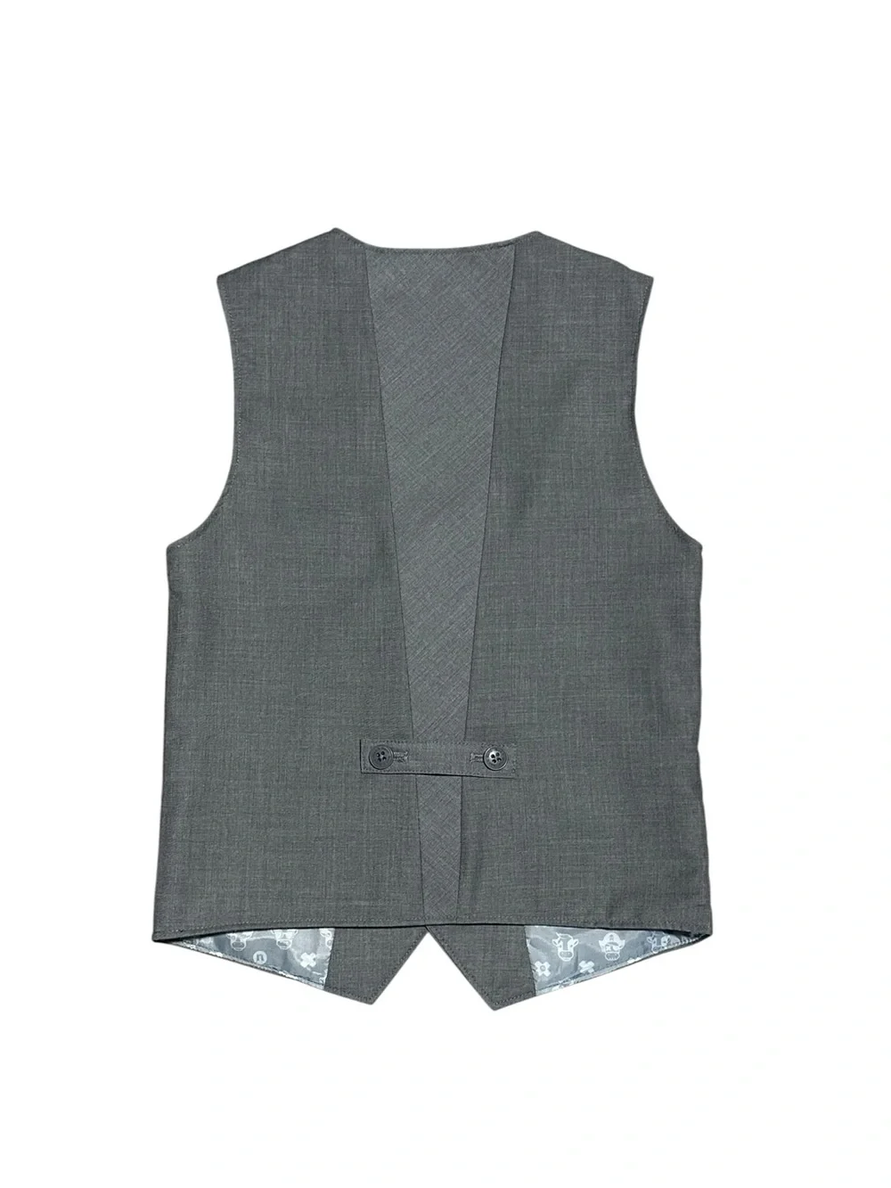 BlacknBianco. Boy’s 3 Piece Gray Suit. Jacket, Vest, & Pants.